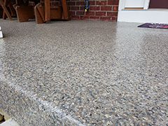 Flake Broadcast Epoxy Flooring