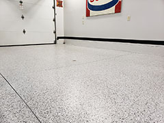 Flake Broadcast Epoxy Flooring