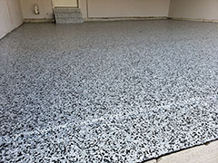 Flake Broadcast Epoxy Flooring