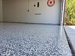 Flake Broadcast Epoxy Flooring