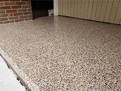 Flake Broadcast Epoxy Flooring