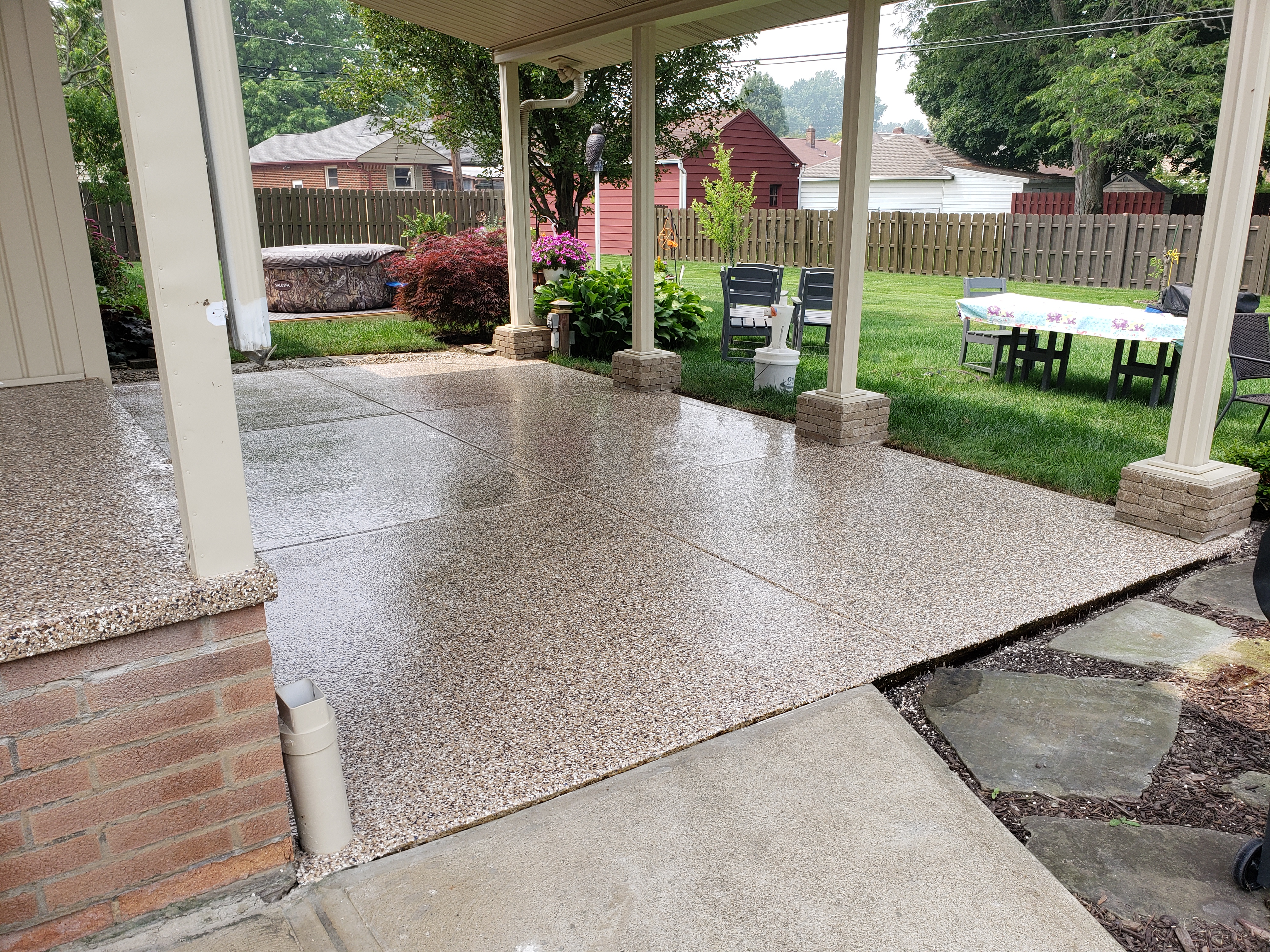Northshore Specialty Surfaces project photo 32 - Decorative concrete coating in Northeast Ohio